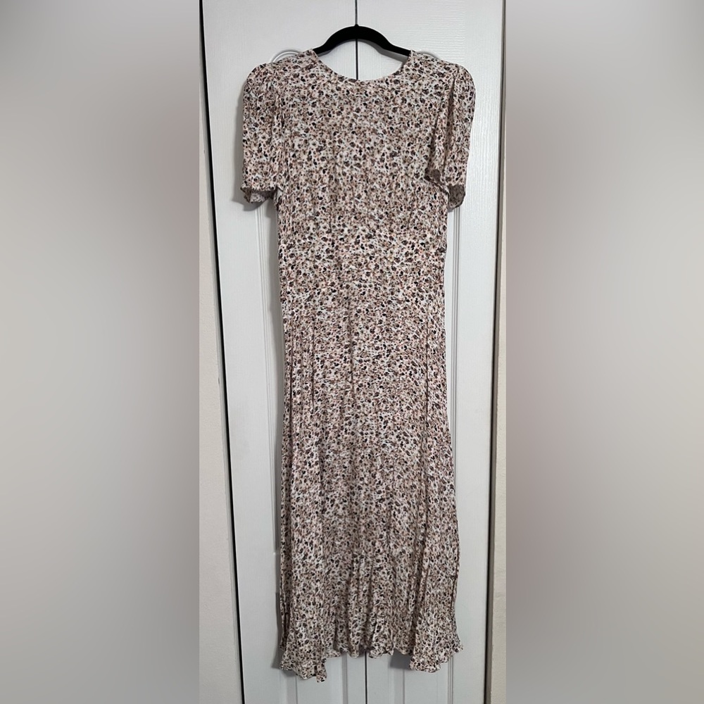 AFRM Open Back Print Dress